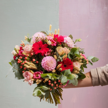Bouquet surprise du fleuriste (rose)