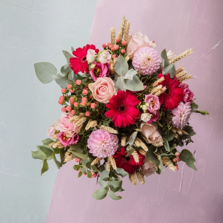 Bouquet surprise du fleuriste (rose)