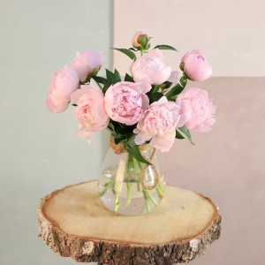 Bouquet de pivoines